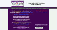 Desktop Screenshot of coloradokids1st.org