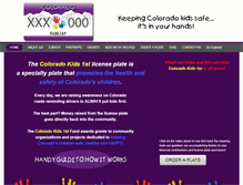 Tablet Screenshot of coloradokids1st.org
